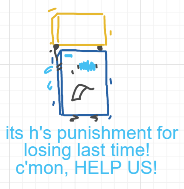 A panel from Running Duos, episode four of the Board Boards object show by Furretwalk/WalkingFurret.